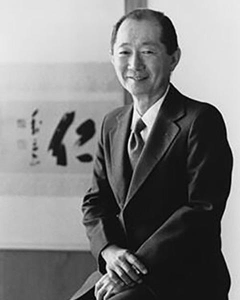 Black and White Photo of Minoru Yamasaki